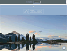 Tablet Screenshot of petrahauke.com